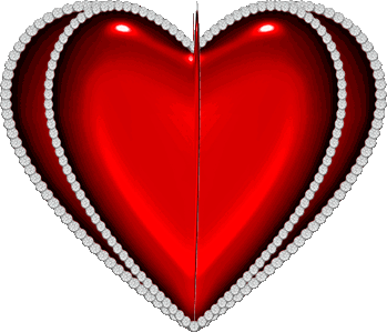 Gif animé coeur rouge ancien